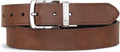 Nautica Men's Reversible Leather Belt | 2-in-1 | Classic | Everyday | Business | Work | Dress | Casual | Metal Buckle