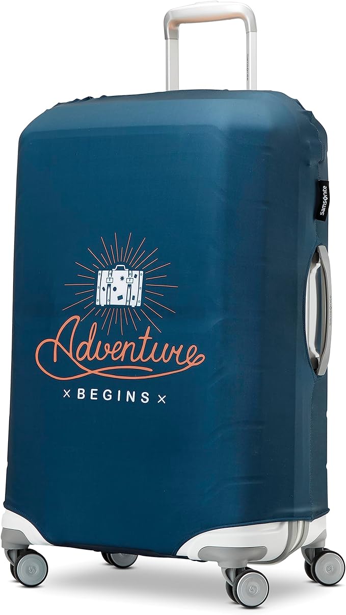 Samsonite Printed Luggage Cover, Adventure Begins, Extra Large