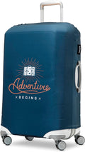 Samsonite Printed Luggage Cover, Adventure Begins, Extra Large