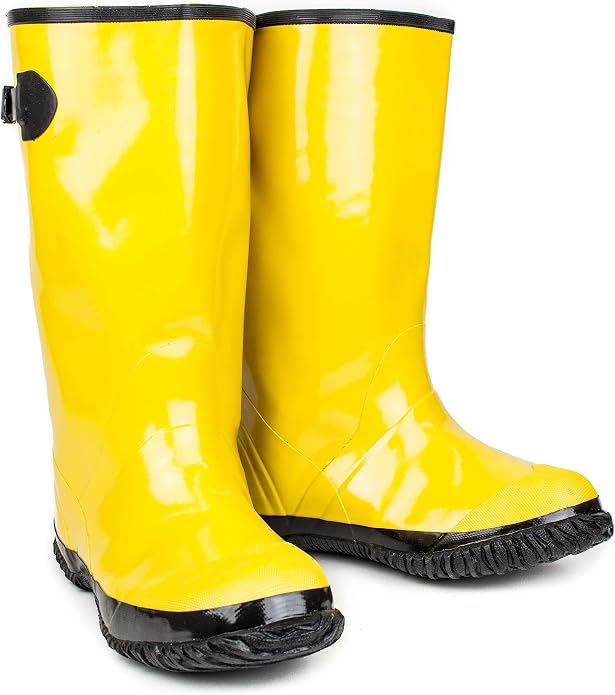NEW Over-The-Shoe Yellow Slush Boots PARENT