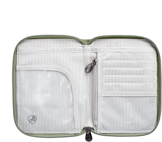 Travelon RFID Blocking Passport Zip Wallet