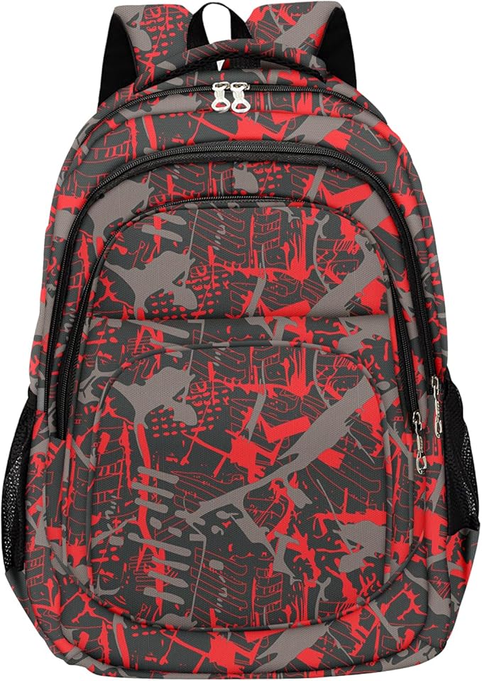 rickyh style Stylish Backpack: Multi-functional and Lightweight Bag for Travel, School, and Outdoor Activities