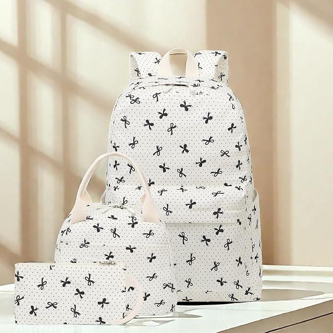 LEDAOU Backpack for Girls School Bag Kids Bookbag Teen Backpack Set Daypack with Lunch Bag and Pencil Case | Kids, Bookbag, Daypack, with Lunch Bag, and Pencil Case