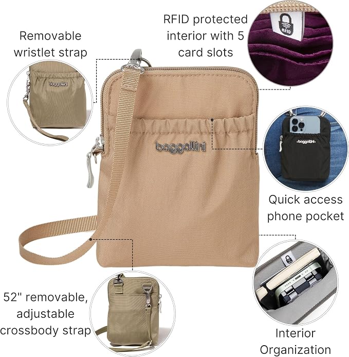 Baggallini RFID Bryant Pouch