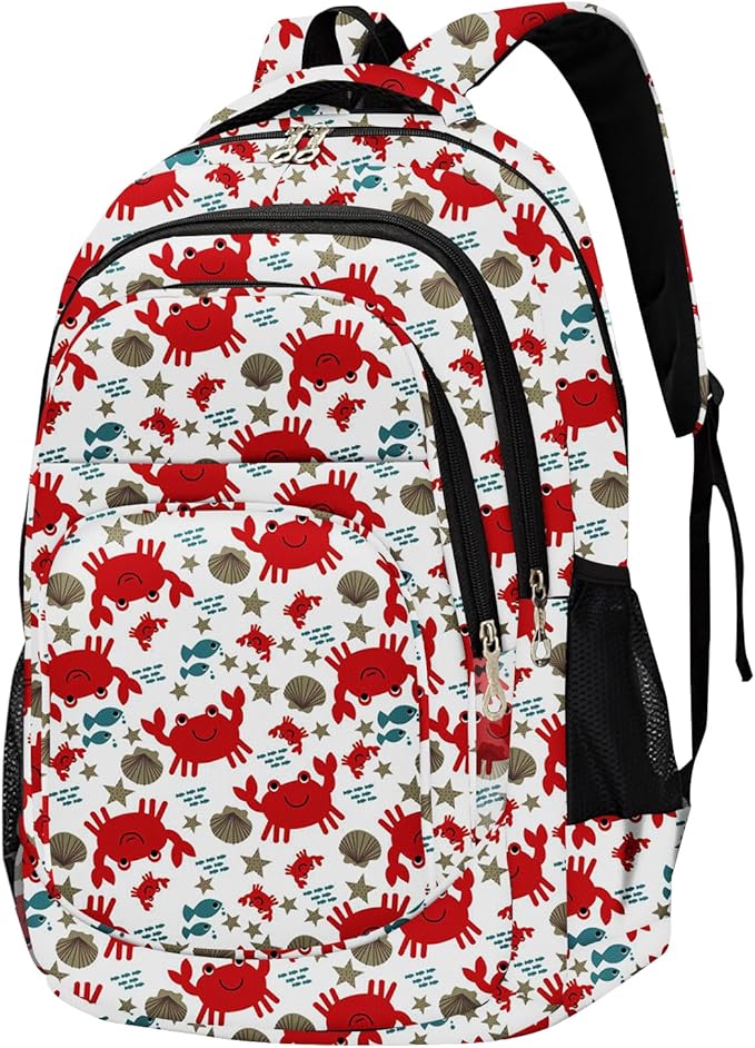 rickyh style School Backpack Travel Bag for Men & Women Lightweight College Back Pack with Laptop Compartmen
