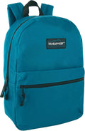 Trail maker Classic 17 inch Backpacks with Adjustable Padded Straps | School Backpacks for Girls, Boys (Blue)
