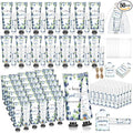 50 Sets 200 Pcs Blueberry Baby Shower Gifts Bulk Hand Lotion and Lip Balm Party Favors a Berry Sweet Is on the Way Theme Travel Size Hand Lotion and Lip Balm with Organza Bags Tags