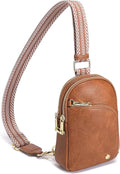 INICAT RFID Blocking Sling Bag, Anti Theft Crossbody Bag for Women Compact Travel Purses Vegan Leather