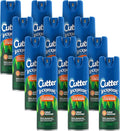 Cutter Backwoods Insect Repellent (12 Pack), Repels Mosquitos for Up To 10 Hours, 25% DEET, 6 Ounce (Aerosol Spray)