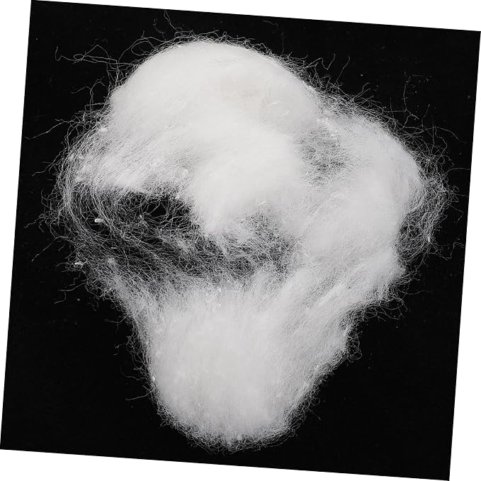 Outanaya 500g Absorbent Cotton Balls Soft Pure Cotton for Nail Polish Makeup Cleaning