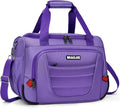 Underseat Carry On luggage Bag Airplanes Personal Item Bags, Gym Bag for Men Weekender Overnight Travel Tote Bag Shoulder Small Softside Carry on Luggage Travel Duffel Bags For Men Women -16 IN Purple