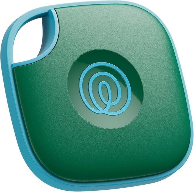 Tile by Life360 Mate Bluetooth Tracker, Keys Finder and Item Locator for Keys, Bags and More. Phone Finder. Both iOS and Android Compatible. 1-Pack (Green Surf)