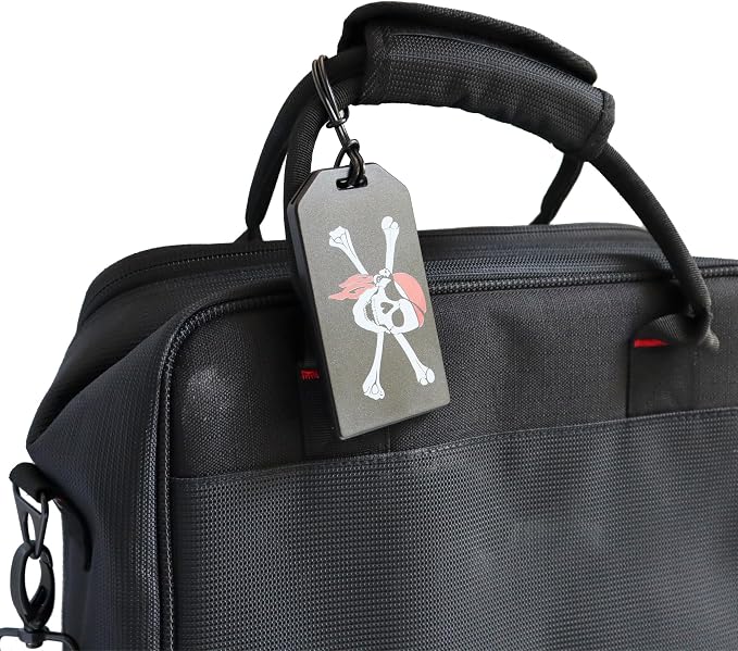 Bulk 500 Pack - 6 Inch Premium Black Plastic Luggage Tag Loops - Plastic Straps for Bag Tags - Worm Loop Attachment Holders by Specialist ID