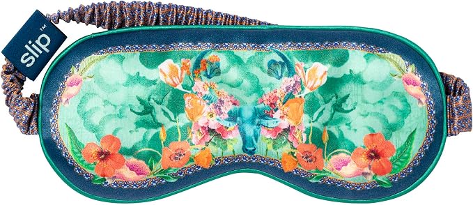 slip Pure Silk Sleep Mask - 100% Pure 22 Momme Mulberry Silk Eye Mask - Comfortable Sleeping Mask with Elastic Band + Filler and Internal Liner, Zodiac Collection: Taurus