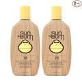 Sun Bum Original SPF 70 Sunscreen Lotion | Vegan and Hawaii 104 Act Compliant (Octinoxate & Oxybenzone Free) Broad Spectrum Moisturizing UVA/UVB Sunscreen with Vitamin E | 8 oz (Pack of 2)