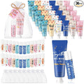 36set/144pcs Best Team Ever Gifts Team Appreciation Thank You Gifts for Coworkers Women Employee Appreciation Gift Party Favors Basket Stuffers Items Travel Hand Lotion and Lip Balm Set