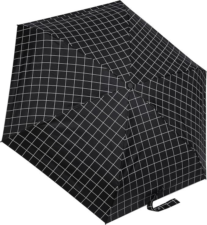 GAOYAING Compact Travel Umbrella with Case Sun&Rain Lightweight Small and Compact Suit for Pocket