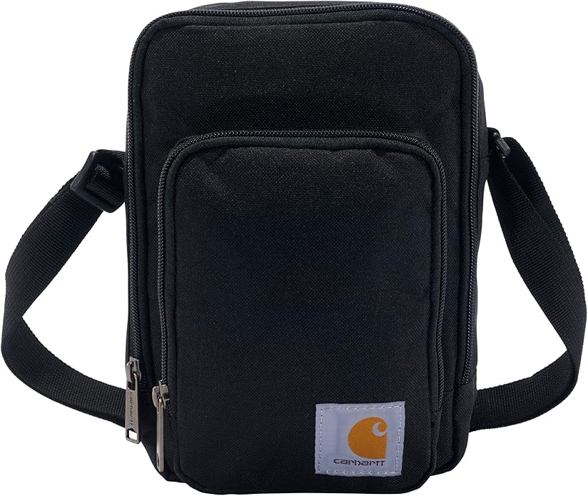 Carhartt Crossbody Zip Bag, Durable, Adjustable Crossbody Bag with Zipper Closure for Men and Women