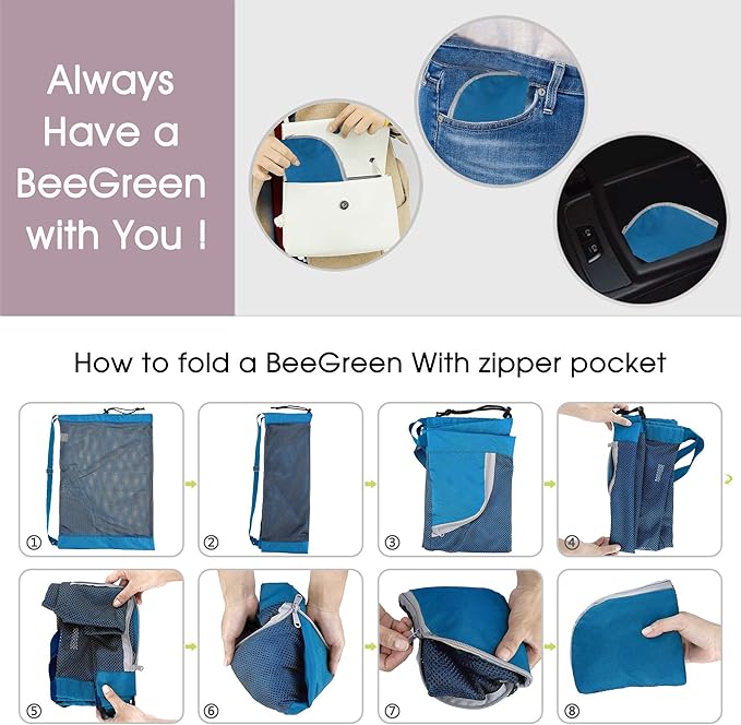 BeeGreen Mesh Drawstring Bag Swim Backpack for Beach Pool Sports Gym Draw String Cinch Bags for Swimming Soccer Basketball Gear Teal