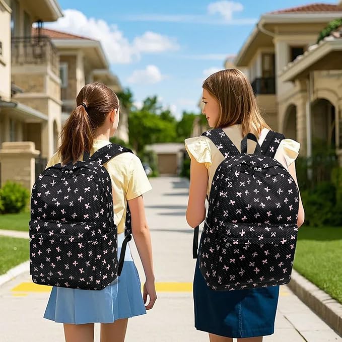 LEDAOU Backpack for Girls School Bag Kids Bookbag Teen Backpack Set Daypack with Lunch Bag and Pencil Case | Kids, Bookbag, Daypack, with Lunch Bag, and Pencil Case