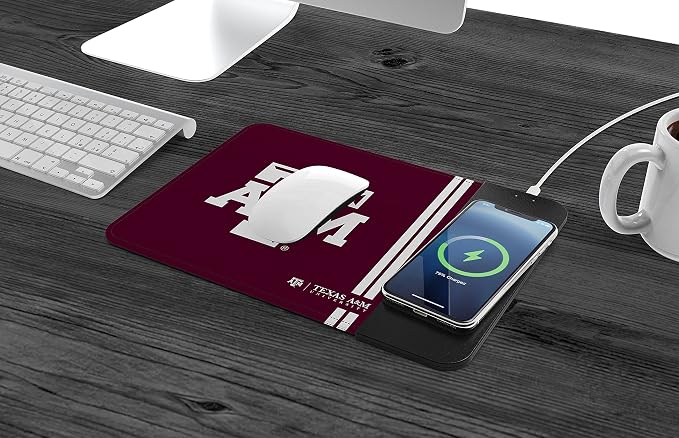 SOAR NCAA Unisex Cell Phone Wireless Charging Mouse Pad
