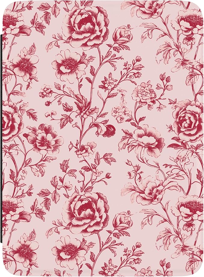 Casely Kindle Case | Vintage Belle | Floral Toile | Compatible with 7” Kindle Colorsoft and 7” Kindle Paperwhite (12th Gen 2024 Models)