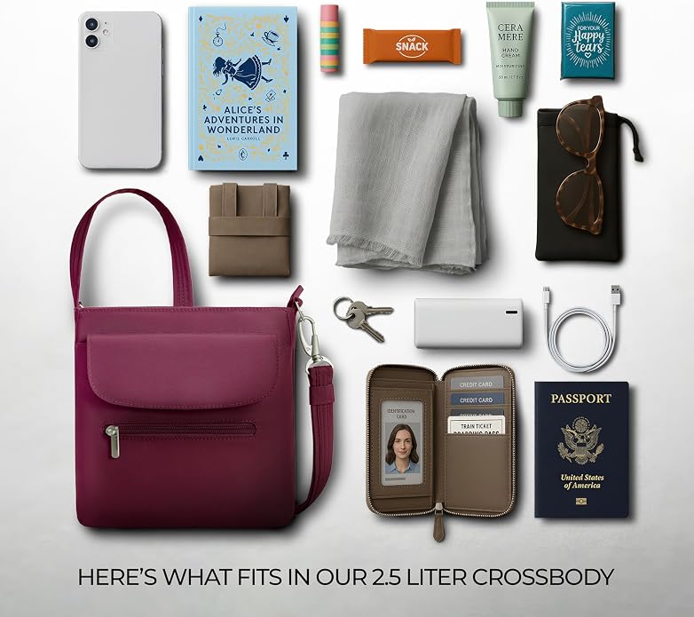 Travelon Anti-Theft Classic Mini Shoulder Bag