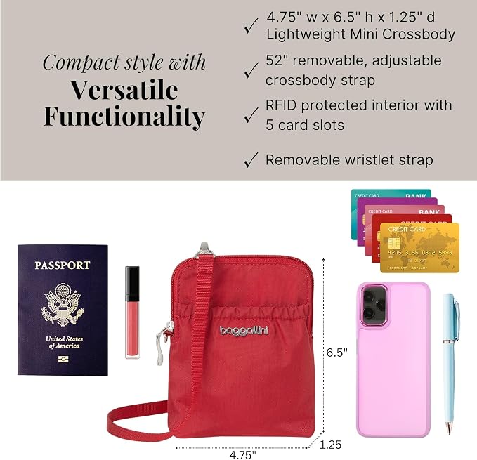 Baggallini RFID Bryant Pouch