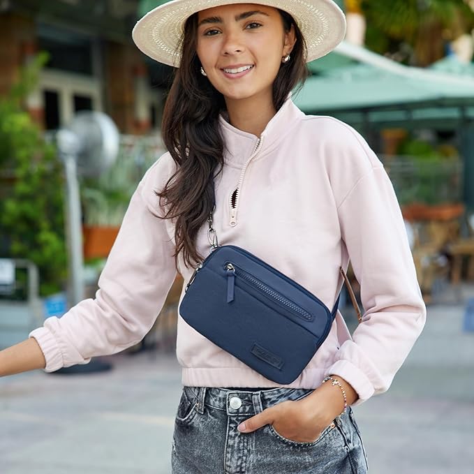Travelon Anti-Theft Metro Convertible Small Crossbody Bag