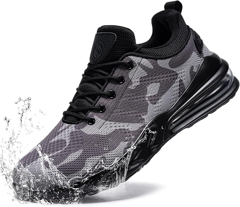 LARNMERN Men Chef Non Slip Waterproof Work Shoes Slip-on | Anti Slip Water Resistant Kitchen Shoes Restaurante Food Service Water Proof Walk Sneaker Zapatos Trabajo Antideslizantes