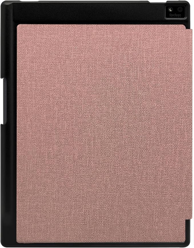 Slimshell Case for 8.2'' iFLYTEK AINOTE Air 2 Smart Auto Sleep/Wake Ultra-Thin Lightweight Leather Folio Cover with Built-in Pen Holder & Magnetic Closure (Cloth Rose Pink)