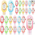 24 Pcs Appreciation Hand Sanitizers Keychain Gift Teacher Appreciation Thank You Mini Travel Size Hand Sanitizer Gel Keychain Bulk for Nurse Cna Gift Grad Teacher Coworker Team Women Staff