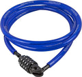 DocksLocks Weatherproof Straight Security Cable Lock (5ft to 25ft Lengths) with Resettable Combination, Anti-Theft Protection for Kayak, Bike, Paddleboard, Scooter, Equipment, Bicycles and More 25ft