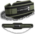 Gymreapers Dip Belt With Chain For Weightlifting, Pull Ups, Dips - Heavy Duty Steel Chain For Added Weight Training