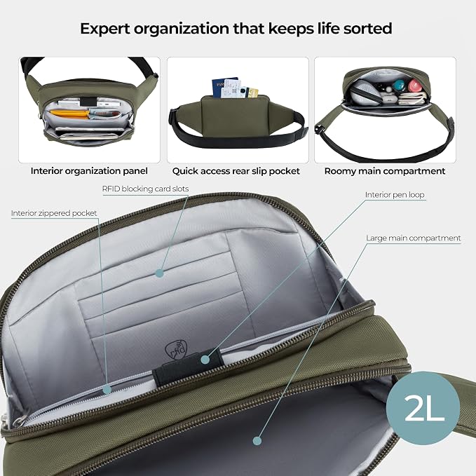 Travelon Anti-Theft Classic Waist Pack