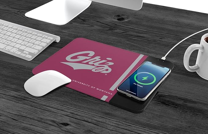 SOAR NCAA Unisex Cell Phone Wireless Charging Mouse Pad