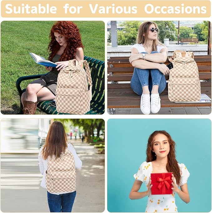 Bluboon School Backpack for Teen Girls Bookbags Elementary High School Corduroy Laptop Bags Women Travel Daypacks