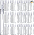 Tanlade 300 Pcs 10ml Mini Spray Bottles Refillable Clear Glass Travel Perfume Atomizer Mouthwash Bottle Cologne Small Sample Containers for Essential Oils, Retailers