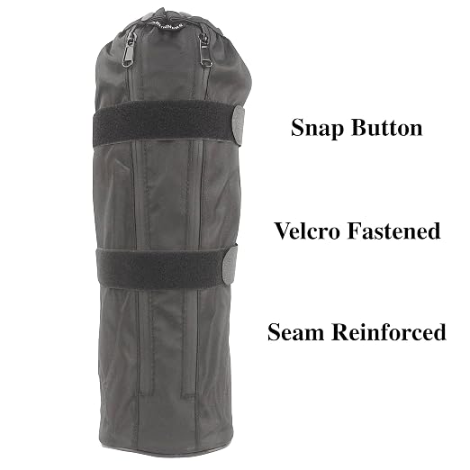Walking Boot Cover for Medical Fracture Cast Black Tall, Small | Water Resistant Slip Resistant Rubber Sole Easy On and Off Snug Fit