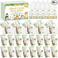 50 Pack Bulk Hand Cream and Bulk Lip Balm Gifts Sets, Baby Shower Favors and Bridal Shower Favors for Guests with Thank You Card and Organza Gift Bags, Birthday Gifts, Appreciation Gifts (Animal)