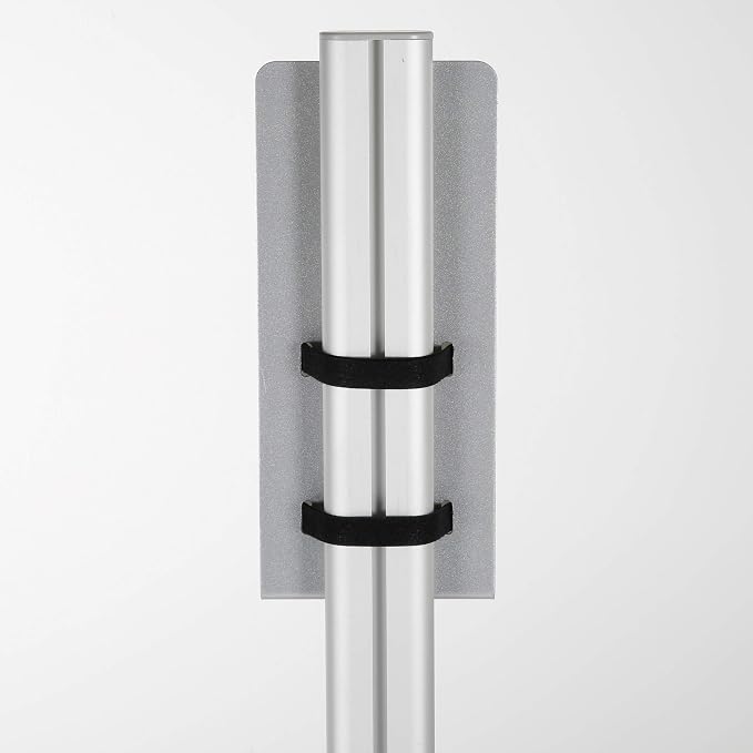 M&T Displays Floor Stand Universal Holder for Liquid/Lotion Soap or Hand Sanitizing Products, Medical Face Mask, Disposable Glove, Wipe, Facial Tissue