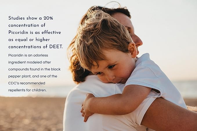 Proven Insect Repellent Spray, Keep Mosquitoes, Ticks and Flies Off, DEET Alternative Repellent, Up to 14-Hour Protection, Great for Camping or Hiking, 2 Ounce, Odorless Spray