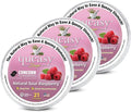 Three Lollies Queasy Drops - Sour Raspberry Flavor - Travel Sickness & Nausea Relief, Soothes Stomach & Dry Mouth, Natural Ingredients - 21ct (3-Pack)