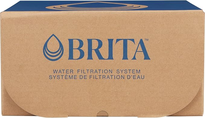 Brita Large 10-Cup Elite Water Filter Pitcher, WQA NSF/ANSI Certified, Reduces 99% of Lead, Microplastics, & 30 Contaminants, BPA-Free, Removes Chlorine Taste & Odor, 1 Elite Filter, Blue