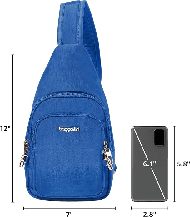 Baggallini Securtex Anti-Theft Daytripper Sling