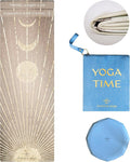 Mantra Yoga Travel PRO 1.5mm with Knee Pad - Foldable Fitness & Exercise Mat with Bag | Lightweight, Compact & Eco-Friendly | Non-Slip & Washable | For All Types of Yoga | 72" L x 24" W | 2.6 lbs