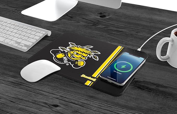 SOAR NCAA Unisex Cell Phone Wireless Charging Mouse Pad