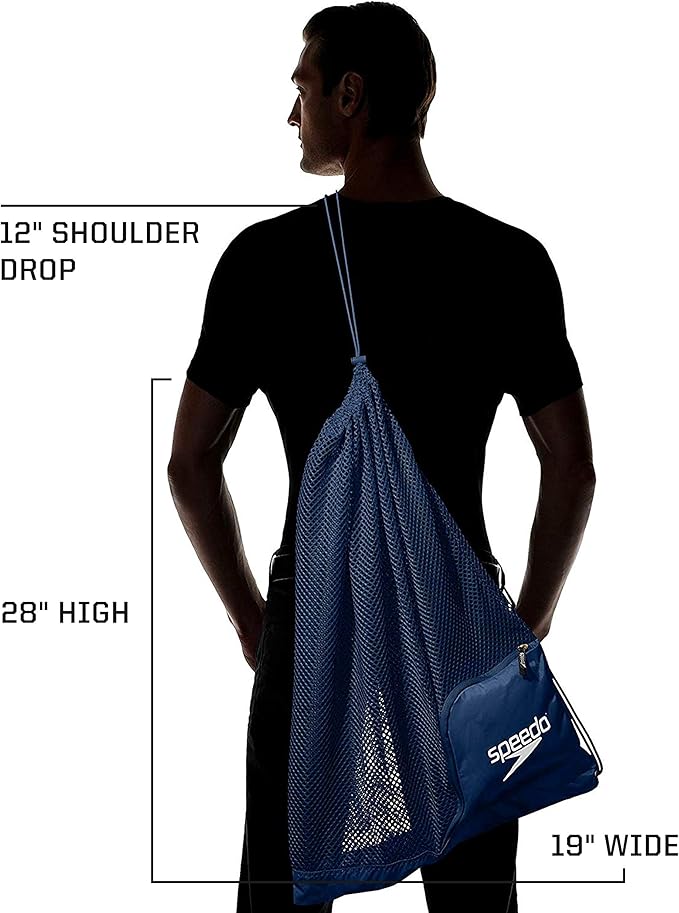 Speedo Drawstring Ventilator Mesh Equipment Bag