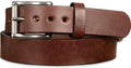 Bullhide Belts, Non Stitched Mens Leather Belt for Work, CCW Carry, 1.50" Wide, USA Made