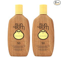 Sun Bum Original SPF 50 Sunscreen Lotion | Vegan and Reef Friendly (Octinoxate & Oxybenzone Free) Broad Spectrum Moisturizing UVA/UVB Sunscreen with Vitamin E | 8 oz (Pack of 2)